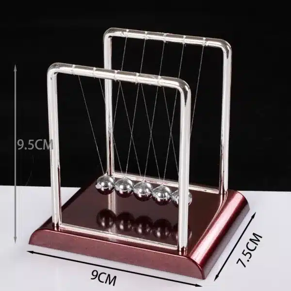 Pendule de Newton miniature décoratif pour bureau