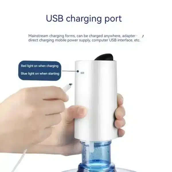 Pompe à eau automatique USB pour bonbonne 19L silencieuse et hygiénique