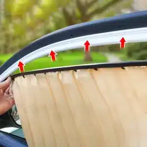 Rideaux pare soleil voiture rétractables pour protection UV et intimité intérieure