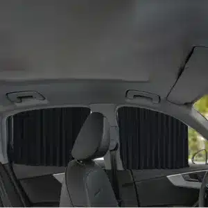Rideaux pare soleil voiture rétractables pour protection UV et intimité intérieure
