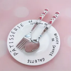Set de couverts enfant en inox My Melody avec boîte de rangement