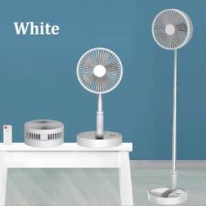 Ventilateur télescopique silencieux avec télécommande et réglage de hauteur