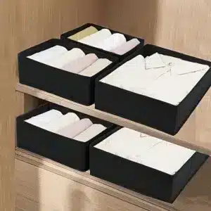 Boîtes de rangement 6 pièces