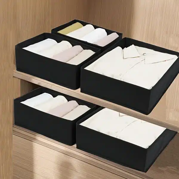 Boîtes de rangement 6 pièces