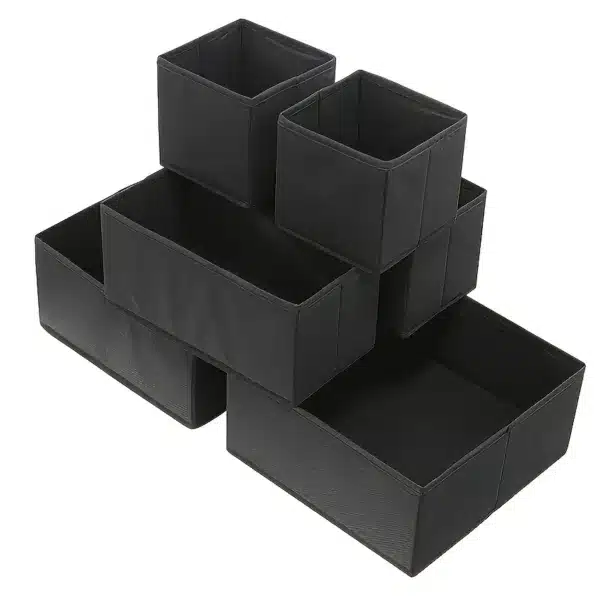 Boîtes de rangement 6 pièces
