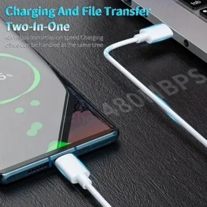 Câble USB-C vers USB-C charge rapide et transfert de données à Casablanca