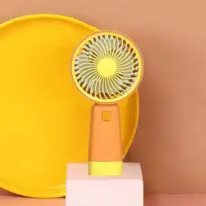 ventilateur de bureau coloré avec LED portable rechargeable à Casablanca