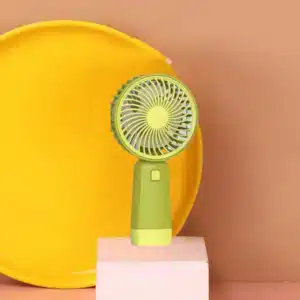ventilateur de bureau coloré avec LED portable rechargeable à Casablanca