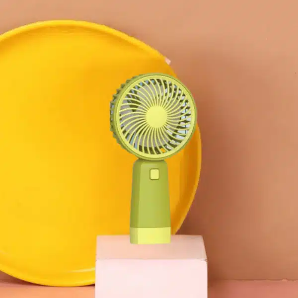 ventilateur de bureau coloré avec LED portable rechargeable à Casablanca