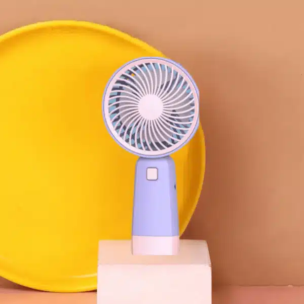 ventilateur de bureau coloré avec LED portable rechargeable à Casablanca