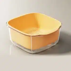 panier de drainage double couche pour égoutter fruits et légumes à Casablanca