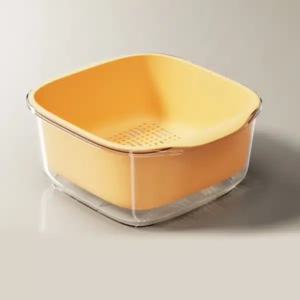 panier de drainage double couche pour égoutter fruits et légumes à Casablanca