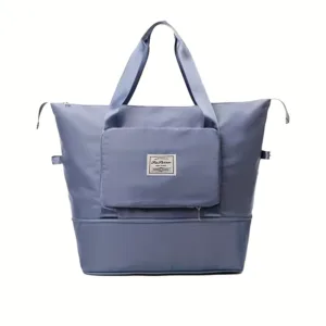 Sac de voyage pliable 3 en 1 femme imperméable couleur rose, bleu, noir, violet, gris – Maroc