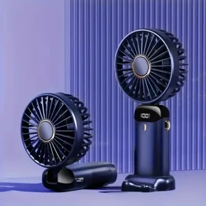 Ventilateur portable rechargeable avec diffuseur d’arômes, écran LED et plusieurs coloris – Casablanca Maroc