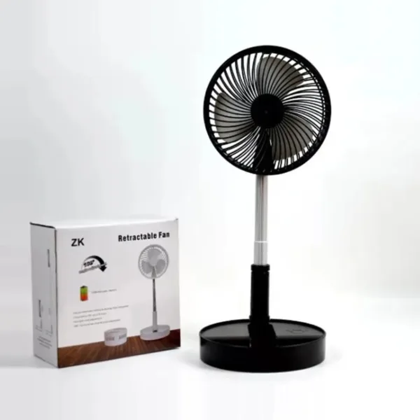 ventilateur telescopique silencieux sans telecommande noir