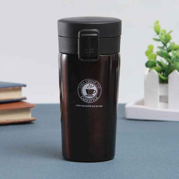 Thermos tasse de voyage 380 ml isotherme avec couvercle étanche