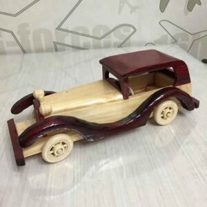 bois artisanale faite main, style rétro vintage – Jouet ou objet de décoration – Maroc