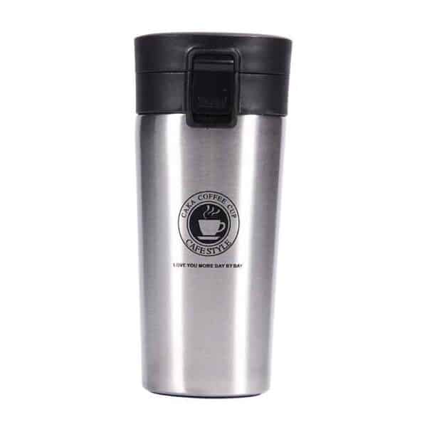 Thermos tasse de voyage 380 ml isotherme avec couvercle étanche