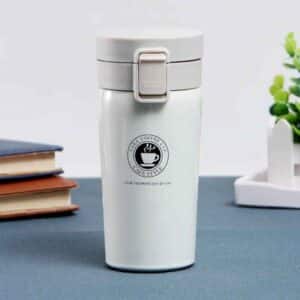 Thermos tasse de voyage 380 ml isotherme avec couvercle étanche