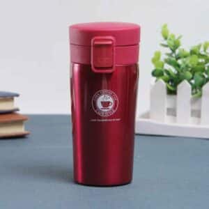 Thermos tasse de voyage 380 ml isotherme avec couvercle étanche