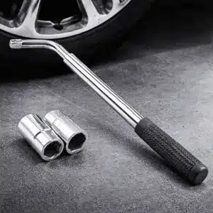 Clé démonte roue télescopique avec poignée antidérapante pour changement de pneu au Maroc
