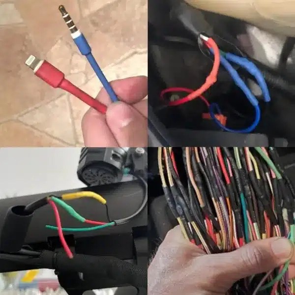 kit de gaines thermorétractables multicolores pour câbles électriques et électroniques