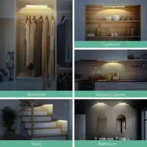 Lampe LED détecteur de mouvement pour armoire, escalier, cuisine et salle de bain – Maroc