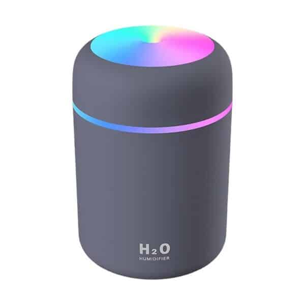 mini Humidificateur pour voiture USB avec lumière LED et vapeur froide