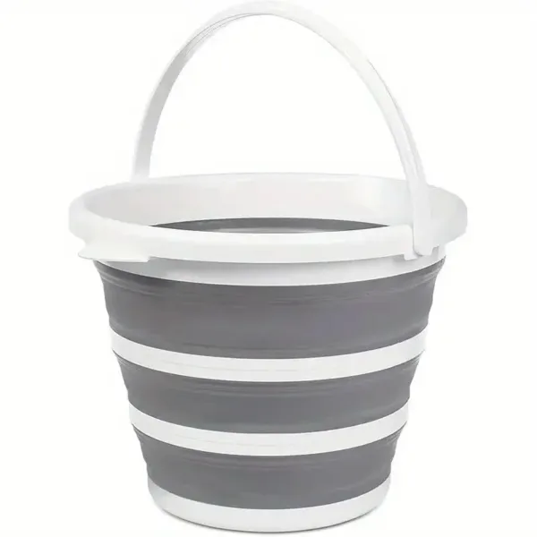 Seau pliable en silicone - Babouti.ma
