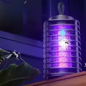 Lampe anti moustiques électrique USB avec lumière UV violette