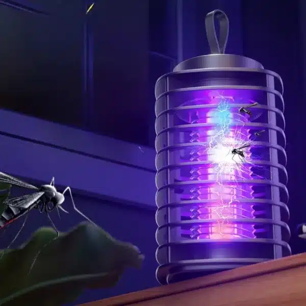 Lampe anti moustiques électrique USB avec lumière UV violette