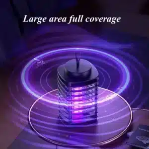 Lampe anti moustiques électrique USB avec lumière UV violette