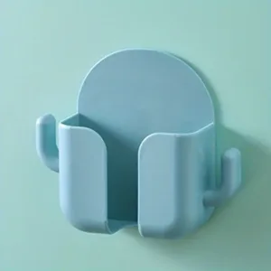 Support mural cactus en plastique avec crochets pour téléphone et accessoires