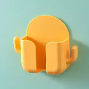 Support mural cactus en plastique avec crochets pour téléphone et accessoires