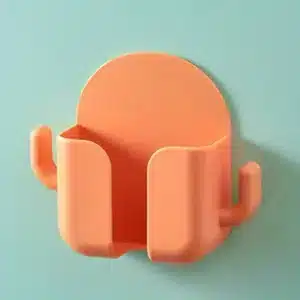 Support mural cactus en plastique avec crochets pour téléphone et accessoires
