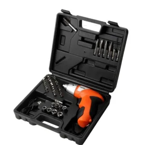 tournevis électrique multifonction sans fil avec coffret d’accessoires