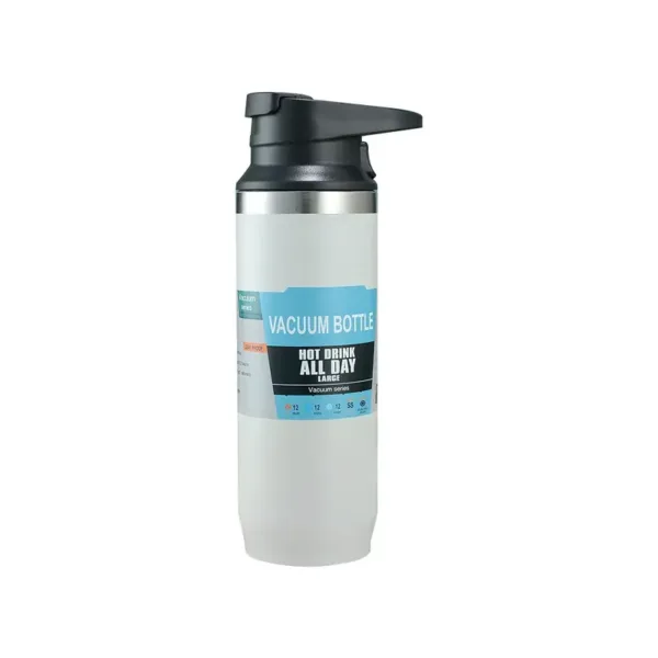 Bouteille isotherme en acier inoxydable bleu 500 ml – Maroc.