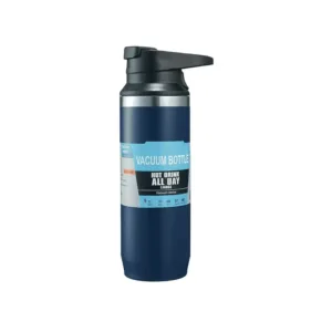 Bouteille isotherme en acier inoxydable bleu 500 ml – Maroc.