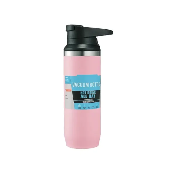 Bouteille isotherme en acier inoxydable bleu 500 ml – Maroc.