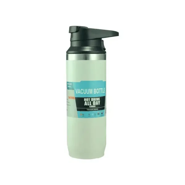 Bouteille isotherme en acier inoxydable bleu 500 ml – Maroc.