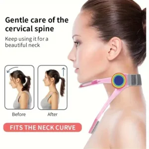 Correcteur de posture cervicale pour femme – collier redresseur du cou ergonomique et discret pour corriger la nuque et la colonne