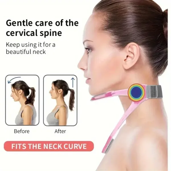 Correcteur de posture cervicale pour femme – collier redresseur du cou ergonomique et discret pour corriger la nuque et la colonne