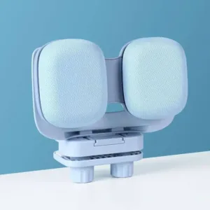 Coussin de soutien réglable ergonomique bleu