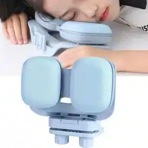 Coussin de soutien réglable ergonomique bleu