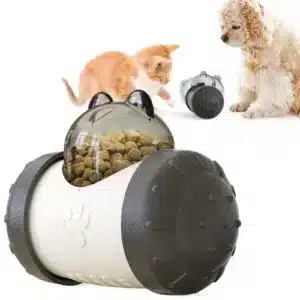 distributeur jouet interactif pour croquettes, jouet éducatif pour chaton et petit chien, couleurs variées