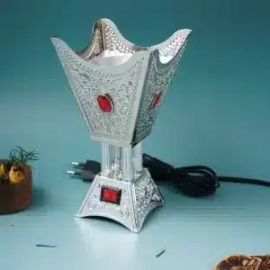Encensoir électrique style oriental avec interrupteur – mabkhara pour encens bakhour au Maroc