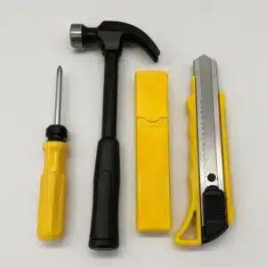 Kit Outils Maison Multifonction – Marteau, Tournevis & Cutter Professionnel | Maroc
