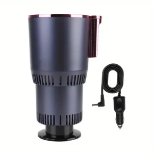 Porte gobelet chauffant et réfrigérant pour voiture avec gobelet café