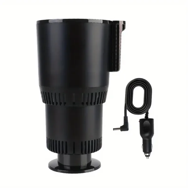 Porte gobelet chauffant et réfrigérant pour voiture avec gobelet café