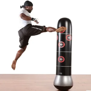 SAC DE FRAPPE GONFLABLE DE BOXE ET ARTS MARTIAUX